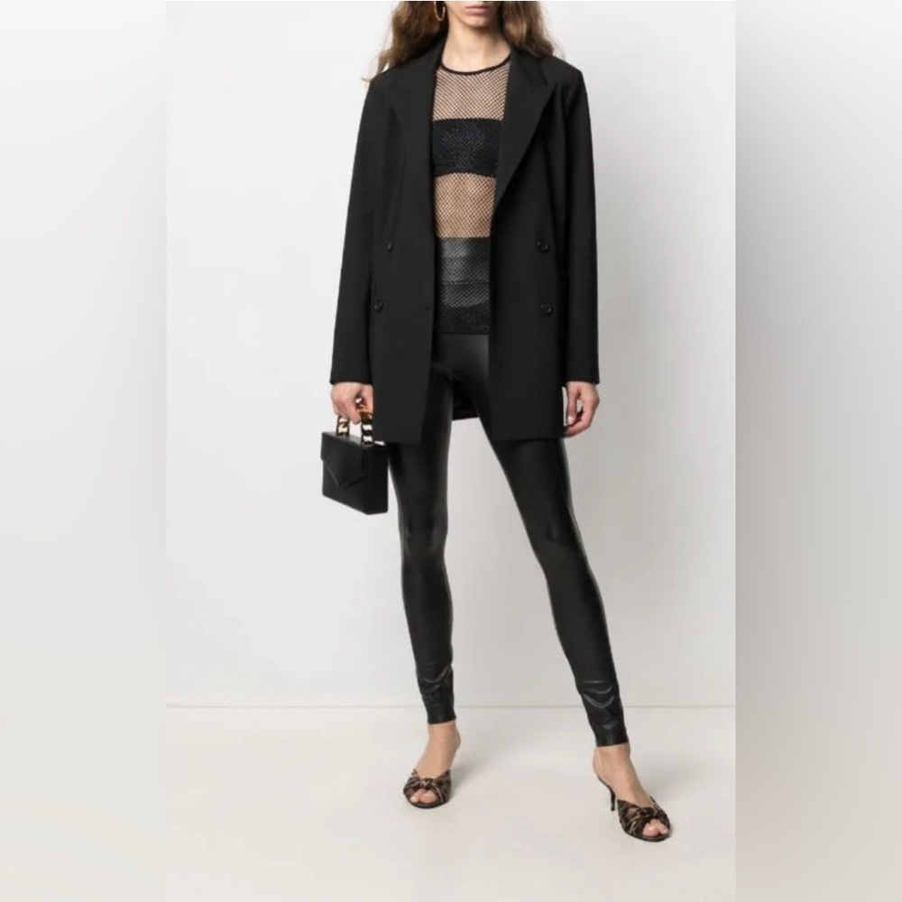 Wolford Estella Leggings Black Size Small